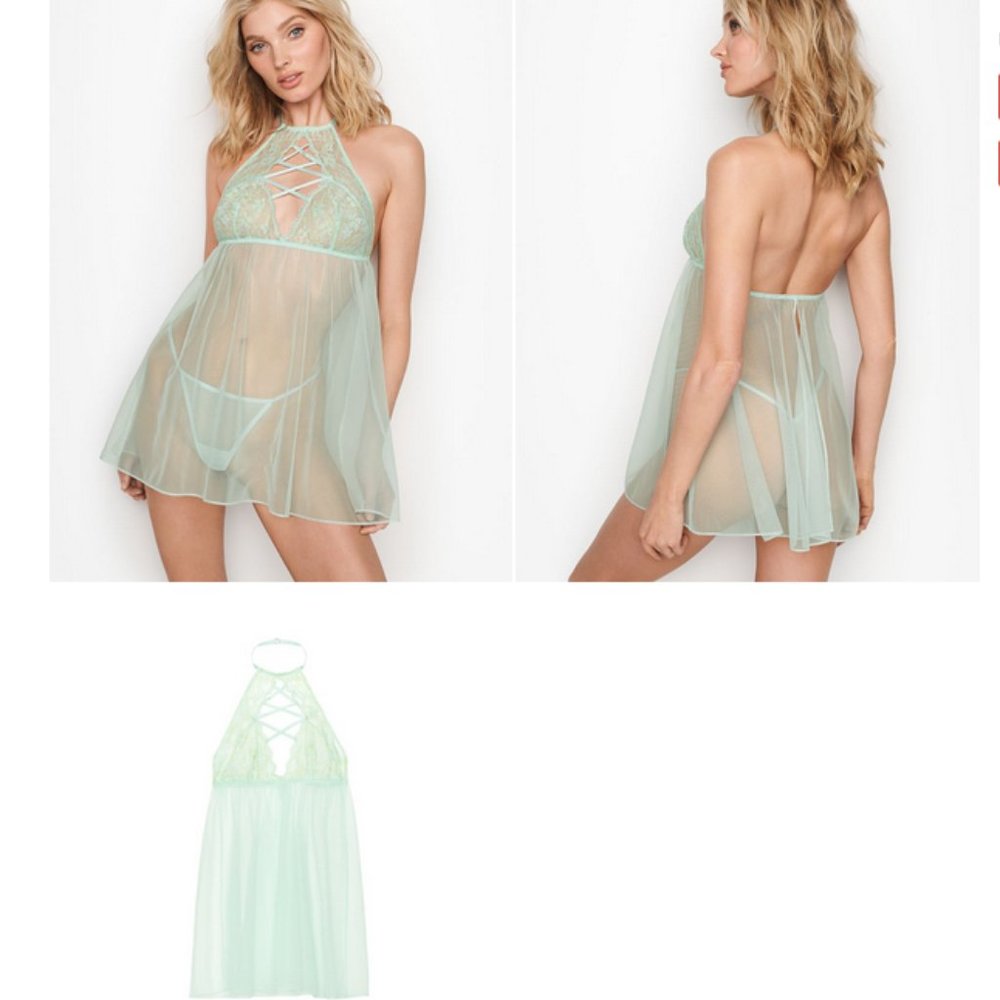 Crisscross Babydoll without the bottom NWOT
